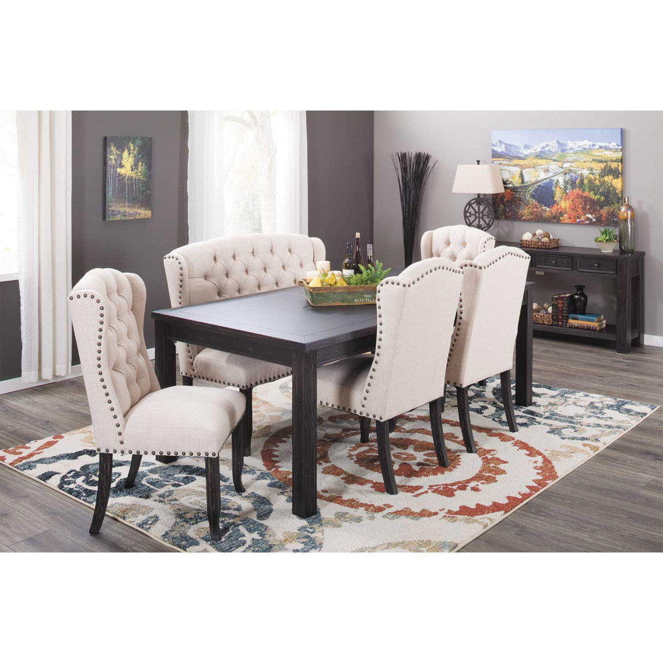 Ivie  Piece Dining Set  Y-DT-PC  AFW